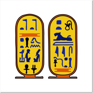 Hieroglyphs of the Pharao Posters and Art